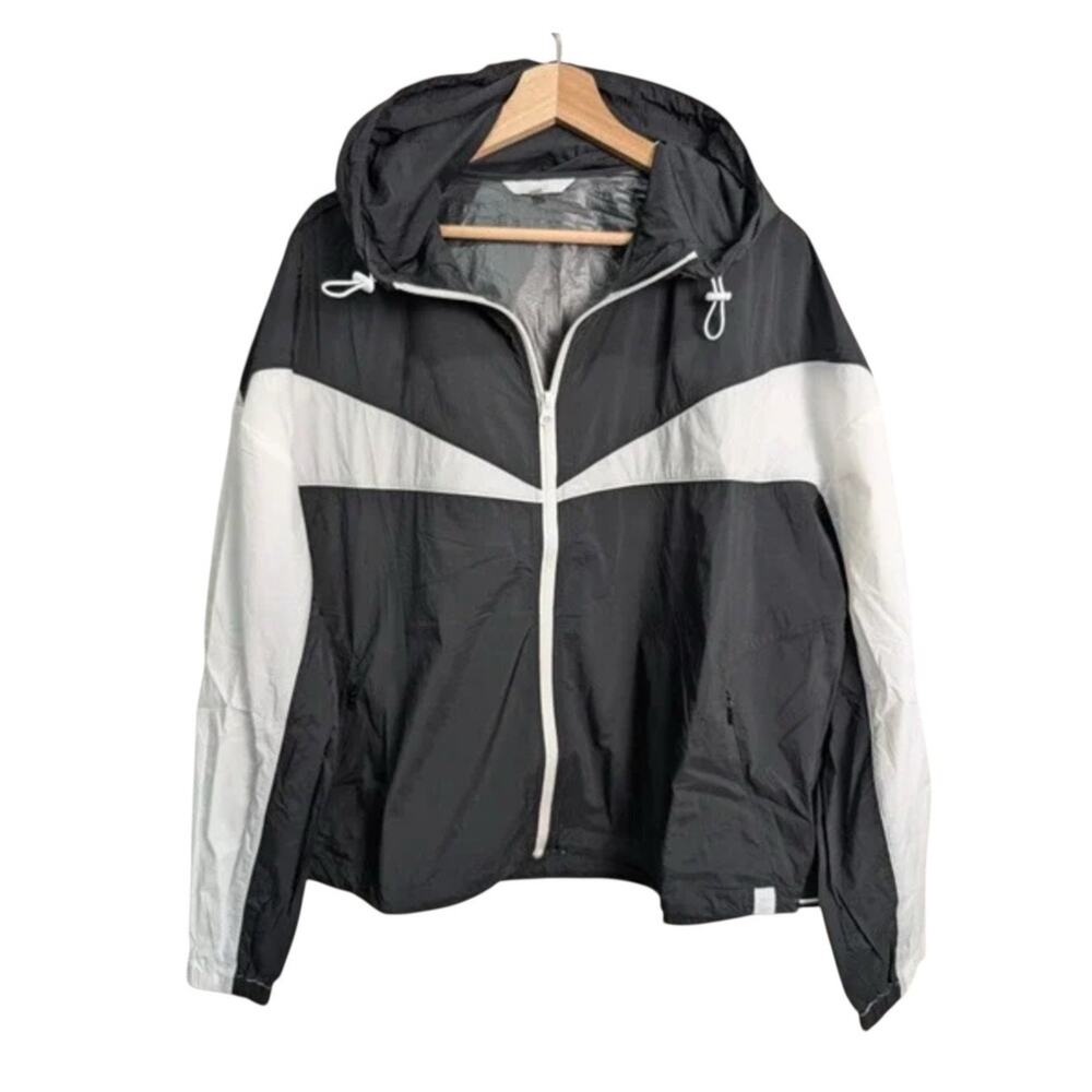 NWT! Johnny Was Calme Elements Jacket Full Zip Hoodie Windbreaker - Size Small